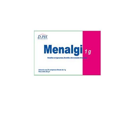 D.ph. Farmaceutici Dr. A.mosca Menalgi 20 Compresse
