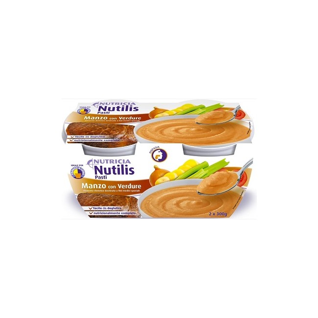 Danone Nutilis Pasti Manzo Con Verdure 2 X 300 G