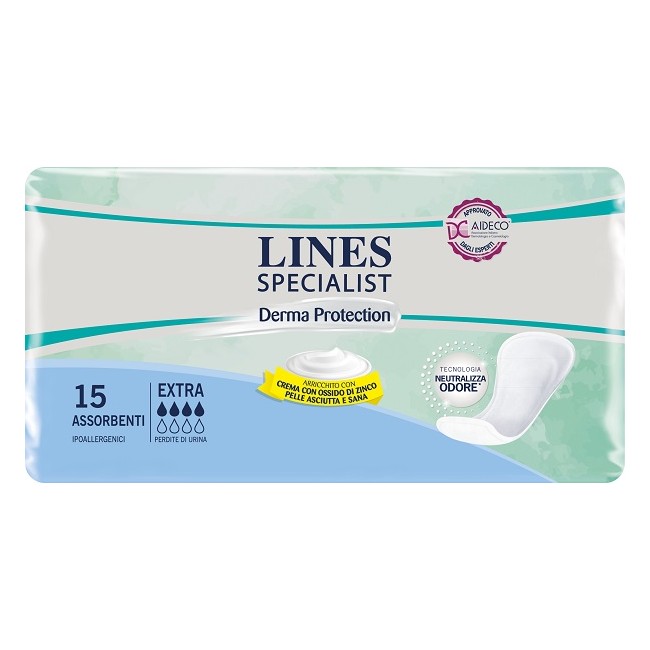 Fater Lines Specialist Dermatologica Pannolone Sagomato Extra 15 Pezzi