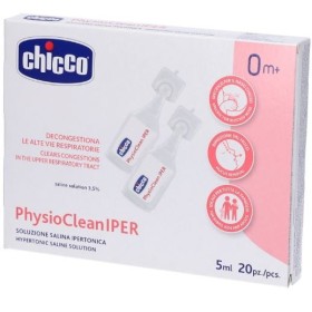Chicco Soluzione Salina Ipertonica Physioclean Iper 20 Pezzi Da 5 Ml