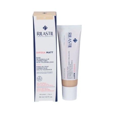 Rilastil Fondotinta Correttivo Matt Colore 03 - 30ml Rilastil Fondotinta Correttivo Matt Colore 03 - 30ml