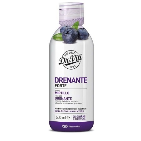 Marco Viti Dr Viti Drenante Forte Mirtillo 500 Ml Senza Zuccheri Marco Viti Dr Viti Drenante Forte Mirtillo 500 Ml Senza Zuccheri