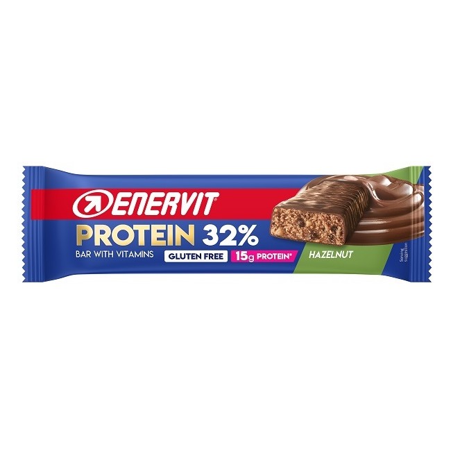 Enervit Sport Protein Bar 32% Hazelnut 48 G Enervit Sport Protein Bar 32% Hazelnut 48 G