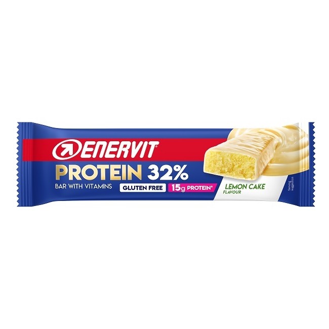 Enervit Sport Protein Bar 32% Lemon Cake 48 G Enervit Sport Protein Bar 32% Lemon Cake 48 G
