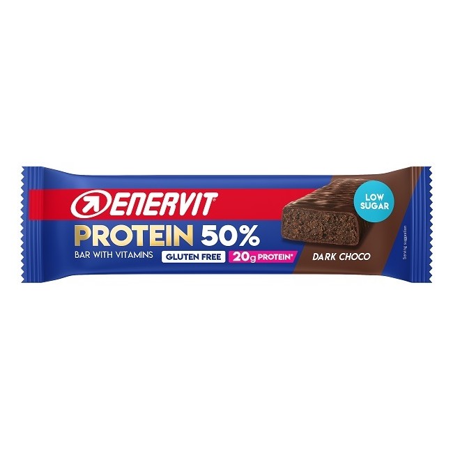 Enervit Sport Protein Bar 50% Dark 40 G Enervit Sport Protein Bar 50% Dark 40 G