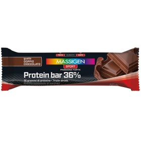Marco Viti Massigen Sport Protein Barretta 36% Doppio Cioccolato 35 G