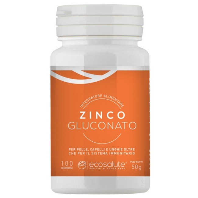 Zio Ecosalute Zinco Gluconato 100 Compresse Zio Ecosalute Zinco Gluconato 100 Compresse