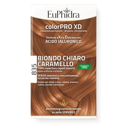 Zeta Farmaceutici Euphidra Colorpro Gel Colorante Capelli Xd 835 Caramello 50 Ml + Attivante + Balsamo + Guanti Zeta Farmaceutici Euphidra Colorpro Gel Colorante Capelli Xd 835 Caramello 50 Ml + Attivante + Balsamo + Guanti