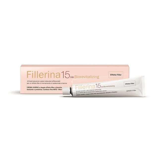 Labo Fillerina 15 Ha Biorevitalizing Day Cream Grado 3 Bio Tubo 50 Ml Labo Fillerina 15 Ha Biorevitalizing Day Cream Grado 3 Bio Tubo 50 Ml