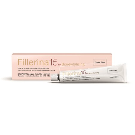 Labo Fillerina 15 Ha Biorevitalizing Night Cream Grado 3 Bio Tubo 50 Ml Labo Fillerina 15 Ha Biorevitalizing Night Cream Grado 3 Bio Tubo 50 Ml