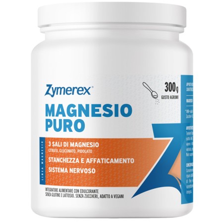 Wilco Farma Zymerex Magnesio Puro Polvere 300 G Wilco Farma Zymerex Magnesio Puro Polvere 300 G