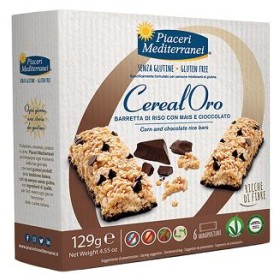 Eurospital Piaceri Mediterranei Barretta Di Riso Con Mais E Cioccolato 129 G
