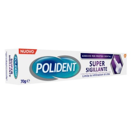 Polident super sigillante adesivo protesi dentale 70 g Polident super sigillante adesivo protesi dentale 70 g