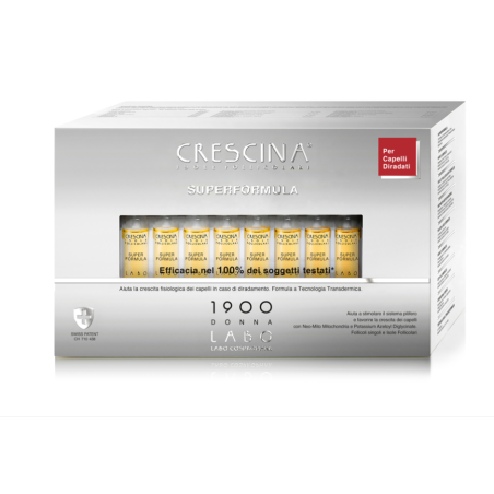 Labo Crescina Isole Follicolari Super Formula 1900 Donna 40 Fiale 3,5 Ml