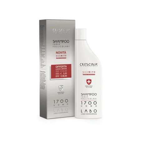 Crescina Shampoo Isole Follicolari Neo-Mito 1700 Uomo 150 ml