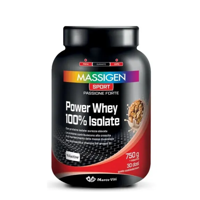 Marco Viti Massigen Sport Power Whey Isolate Cookies 750 G