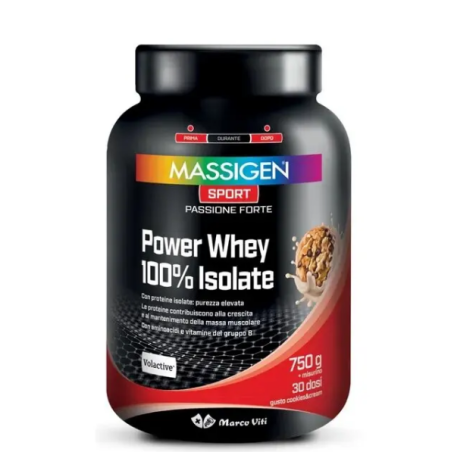 Marco Viti Massigen Sport Power Whey Isolate Cookies 750 G