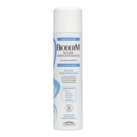 Farmoderm Bioderm Mousse Dermodetergente 400 Ml Farmoderm Bioderm Mousse Dermodetergente 400 Ml