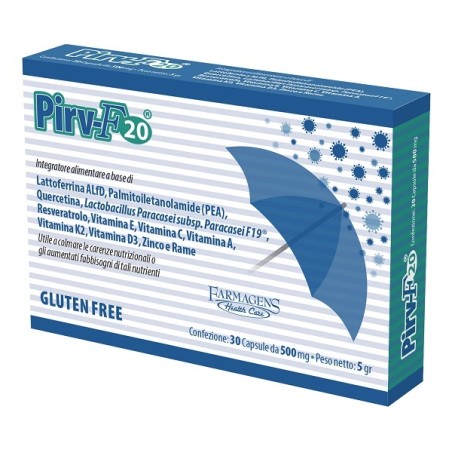 Farmagens Health Care Pirv F20 30 Capsule 500 Mg Farmagens Health Care Pirv F20 30 Capsule 500 Mg