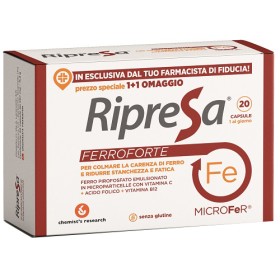 Chemist's Research Ripresa Ferroforte 20 Capsule