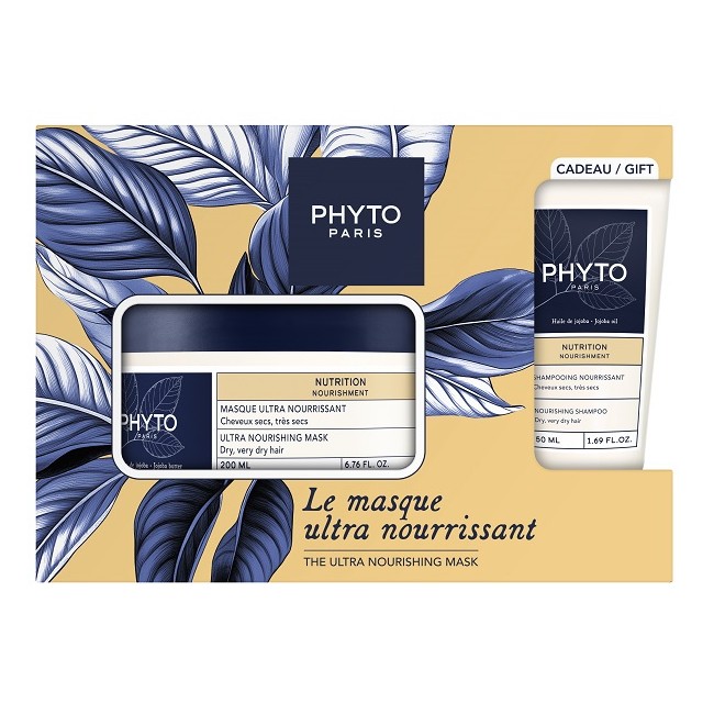 Phyto Paris Bellezza Nutrimento 2025 1 Maschera 200 Ml + 1 Shampoo 50 Ml Phyto Paris Bellezza Nutrimento 2025 1 Maschera 200 Ml + 1 Shampoo 50 Ml