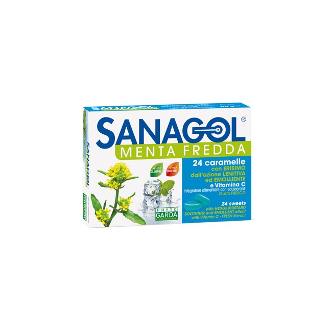Named Sanagol Menta Fredda 24 Caramelle