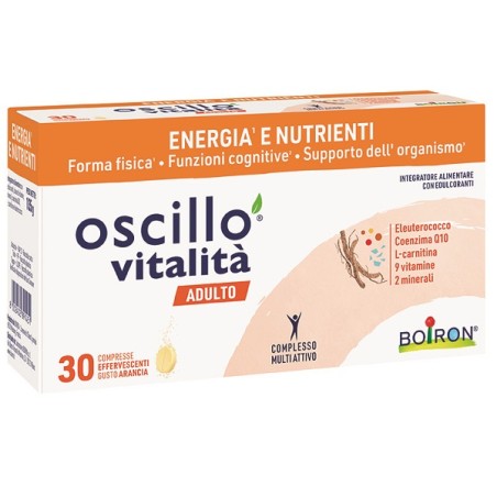 Boiron Oscillo Vitalita' Adulto 30 Compresse Effervescenti Boiron Oscillo Vitalita' Adulto 30 Compresse Effervescenti