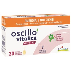 Boiron Oscillo Vitalita' 50+ 30 Compresse Effervescenti