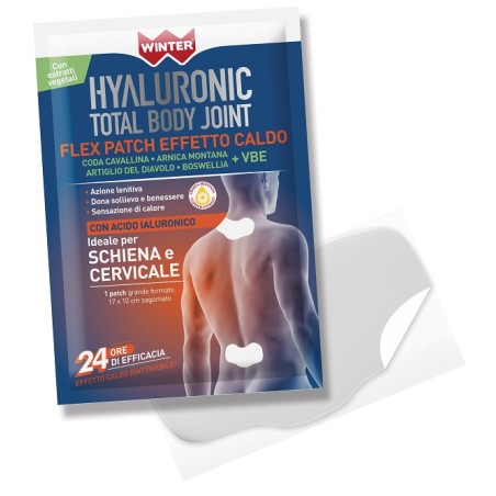 Winter Hyaluronic Total Body Joint Flex Patch Effetto Caldo 17x10 Cm 1 Pezzo Winter Hyaluronic Total Body Joint Flex Patch Effetto Caldo 17x10 Cm 1 Pezzo