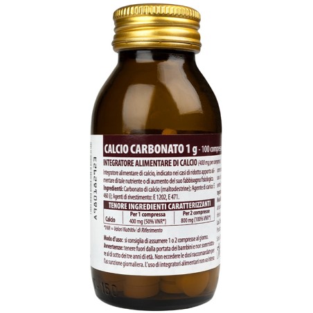 Sella Calcio Carbonato Nuova Formula 1 G 100 Compresse
