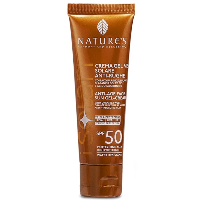 Bios Line Nature's I Solari Crema Gel Viso Antirughe Spf50 50 Ml Bios Line Nature's I Solari Crema Gel Viso Antirughe Spf50 50 Ml