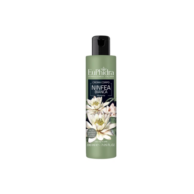 Zeta Farmaceutici Euphidra Crema Corpo Idratante Ninfea In Flacone Con Etichetta Zeta Farmaceutici Euphidra Crema Corpo Idratante Ninfea In Flacone Con Etichetta