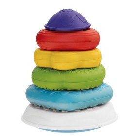 Chicco Gioco 2 In 1 Torre Degli Anelli