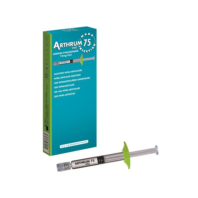 Lca Pharmaceutical Siringa Intra-articolare Arthrum Visc 75 Mono Injection Acido Ialuronico 3 Ml Lca Pharmaceutical Siringa Intra-articolare Arthrum Visc 75 Mono Injection Acido Ialuronico 3 Ml