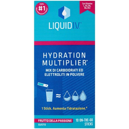 Equilibra Liquid Iv Hydration Multiplier Frutto Della Passione 10 Stick Equilibra Liquid Iv Hydration Multiplier Frutto Della Passione 10 Stick
