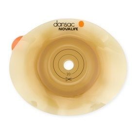 Hobama Placca Per Colo Ileo Ed Urostomia Convessa Dansac Novalife 2 Cvx 55mm Ritagliabile 10-42 Aggancio Meccanico 5 Pezzi