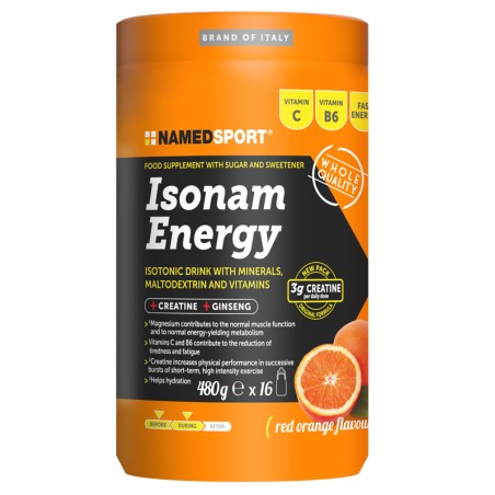 Named Isonam Energy Orange 480 G Named Isonam Energy Orange 480 G