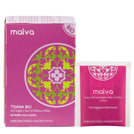 Erboristeria Magentina Tisana Malva Bio 20 Filtri
