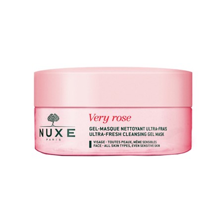 Nuxe Very Rose Gel Maschera Detergente Ultra Fresco 150 Ml
