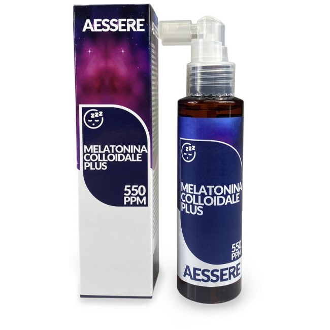 Aessere Melatonina Colloidale Plus 550ppm Spray 100 Ml Aessere Melatonina Colloidale Plus 550ppm Spray 100 Ml