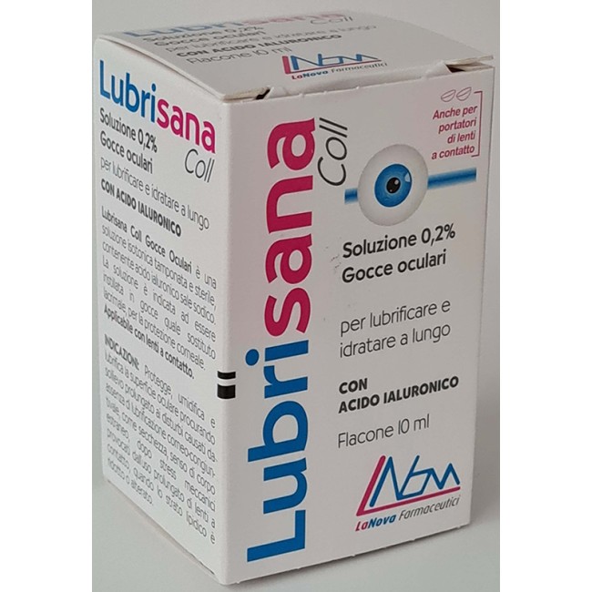 Lanova Farmaceutici Collirio Lubrisana Flacone 10 Ml Lanova Farmaceutici Collirio Lubrisana Flacone 10 Ml