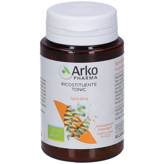Arkopharma Arko Capsule Spirulina 45 Capsule Arkopharma Arko Capsule Spirulina 45 Capsule
