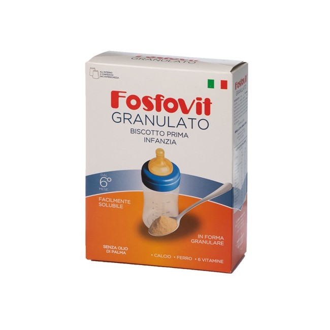 Lo Bello Fosfovit Fosfovit Biscotto Granulato 400 G Lo Bello Fosfovit Fosfovit Biscotto Granulato 400 G