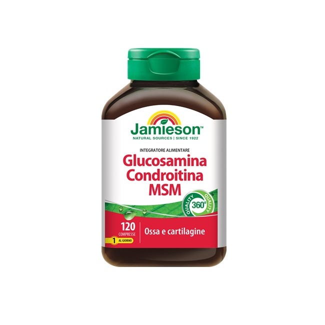Biovita Jamieson Glucosamina Condroitina Msm 120 Compresse Biovita Jamieson Glucosamina Condroitina Msm 120 Compresse