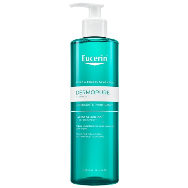 Beiersdorf Eucerin Dermopure Clinical Detergente Purificante 400 Ml Beiersdorf Eucerin Dermopure Clinical Detergente Purificante 400 Ml