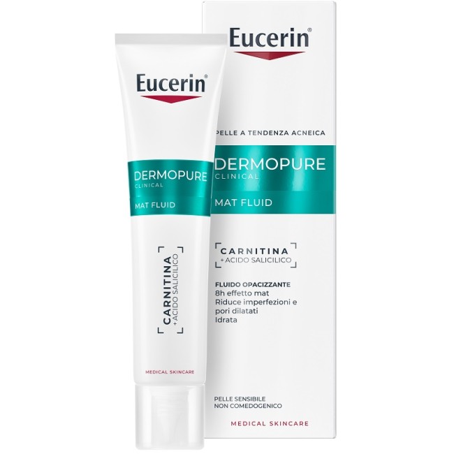 Beiersdorf Eucerin Dermopure Clinical Fluido Opacizzante 40 Ml Beiersdorf Eucerin Dermopure Clinical Fluido Opacizzante 40 Ml