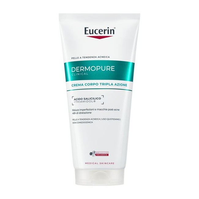 Beiersdorf Eucerin Dermopure Clinical Crema Corpo Tripla Azione 200 Ml Beiersdorf Eucerin Dermopure Clinical Crema Corpo Tripla Azione 200 Ml