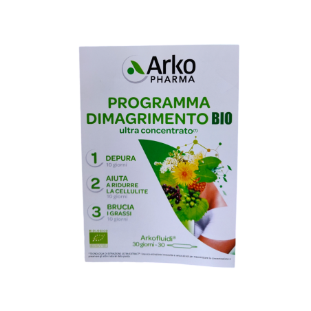 Arkopharma Arkofluidi Programma Dimagrimento Bio 30 Fiale