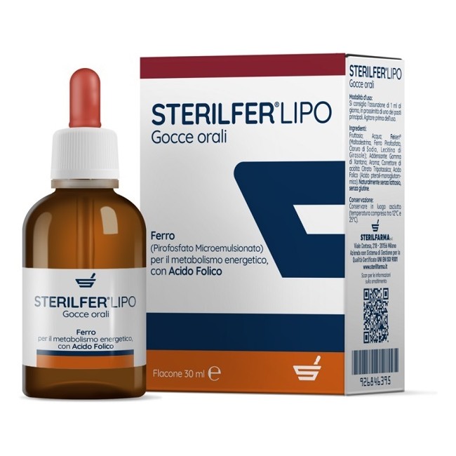 Sterilfarma Sterilfer Lipo Gocce 30 Ml Sterilfarma Sterilfer Lipo Gocce 30 Ml