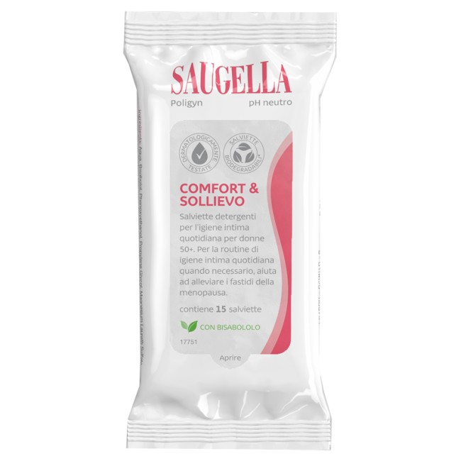 Meda Pharma Saugella Poligyn Salviettine 15 Pezzi Meda Pharma Saugella Poligyn Salviettine 15 Pezzi